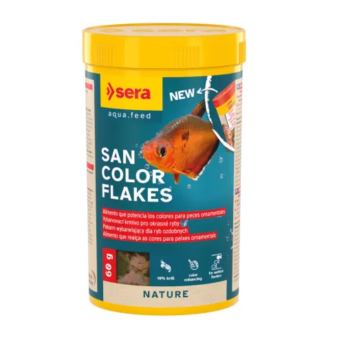 Sera San Nature alimento para peces