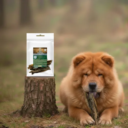 True Origins Piel Fletán Negro Snack para perros