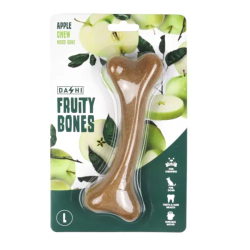 Dashi Fruity Bone Manzana Hueso mordedor para perros