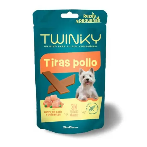 Twinky Tiras de Pollo para perros de razas pequeñas