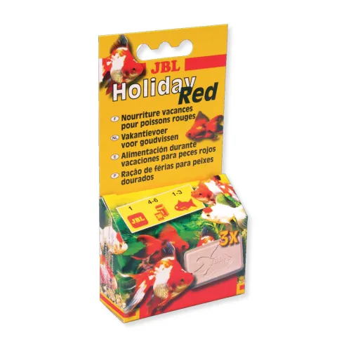 JBL Holiday Red Bloque de Comida para carpas doradas