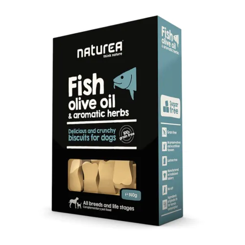 Naturea Galletas Pescado para perros