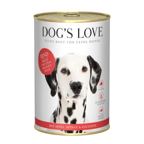 Dogs Love Adulto Vacuno lata para perros