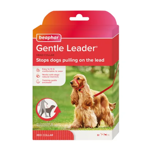 Beaphar Gentle Leader Collar de adiestramiento Rojo para perros