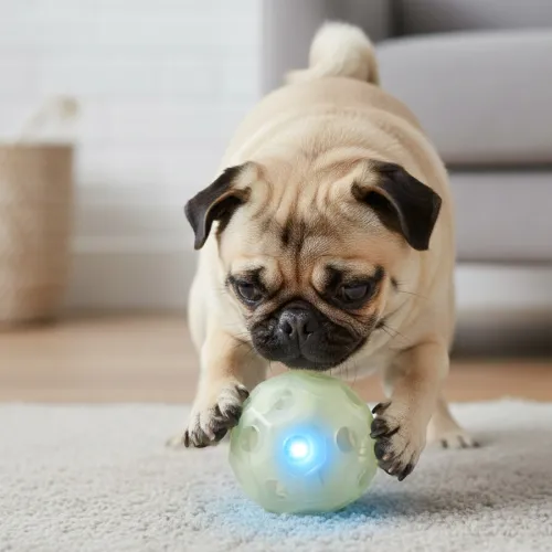 All For Paws Juguete Knite Balón con Luz para perros