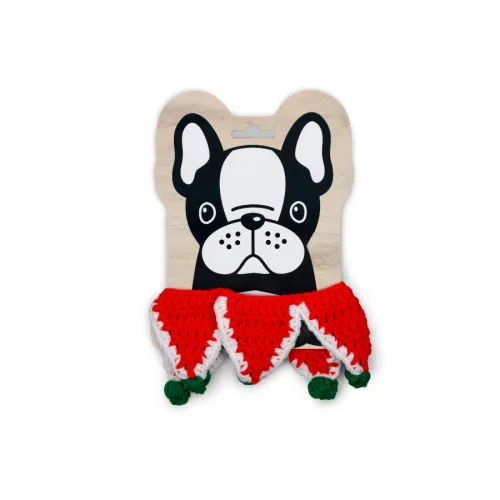 Wonder Christmas Collar Tejido para perros