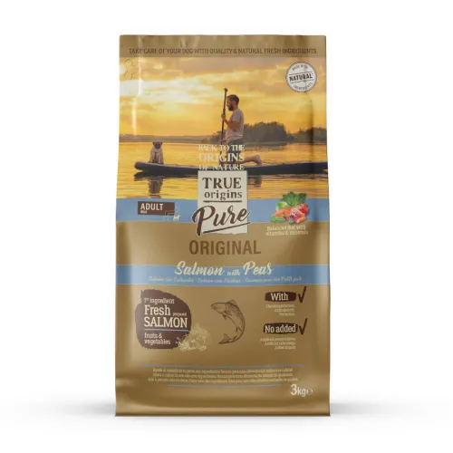 True Origins Pure Adult Mini Salmón pienso para perros
