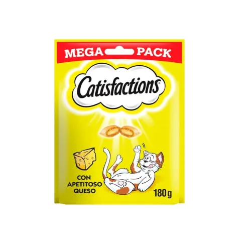Catisfactions Premios de Queso para Gatos