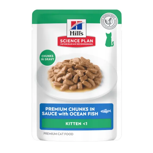 Hills Science Plan Kitten Pescado Azul sobre para gatos
