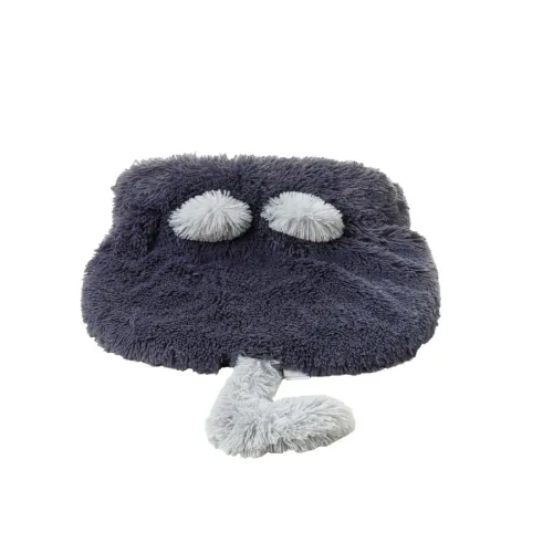 Leeby Cama Saco con Oreja y Cola Gris para gatos
