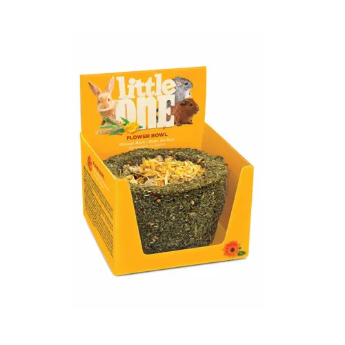 Little One Cuenco Flores Snacks para roedores