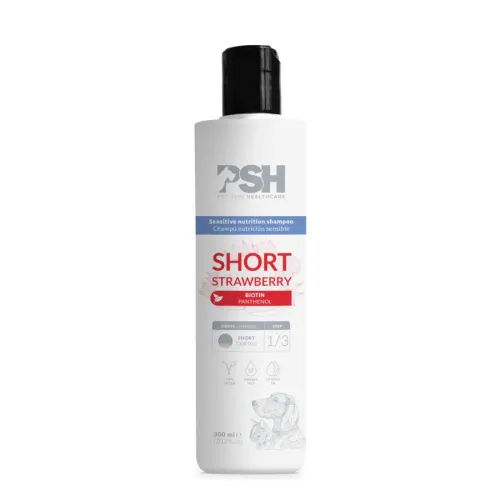 PSH Short Strawberry Champú para perros