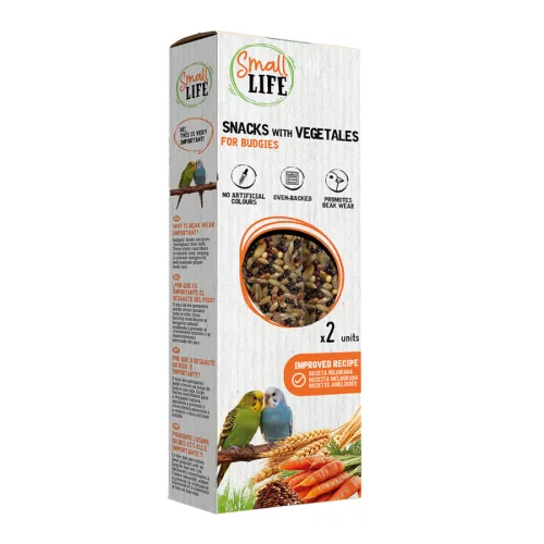 Small Life Barritas Snack con Vegetales para periquitos