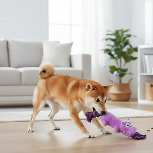 All For Paws Ultrasonic Juguete Hipopótamo para perros