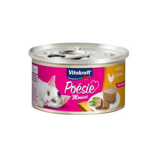 Vitakraft Poésie Mousse de Pollo lata para gatos