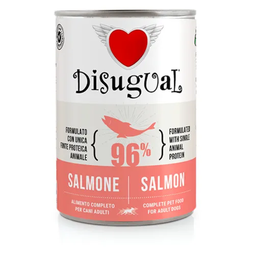 Disugual Salmón en Paté Lata para perros
