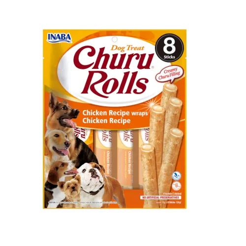 Churu Sticks Rolls de Pollo para perros