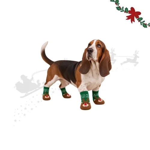 Wonder Christmas Calcetines Reno para perros