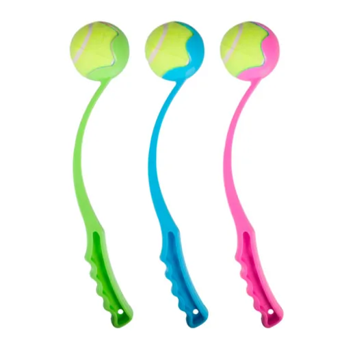 Flamingo Shooter Hawai Lanzador de pelota para perros