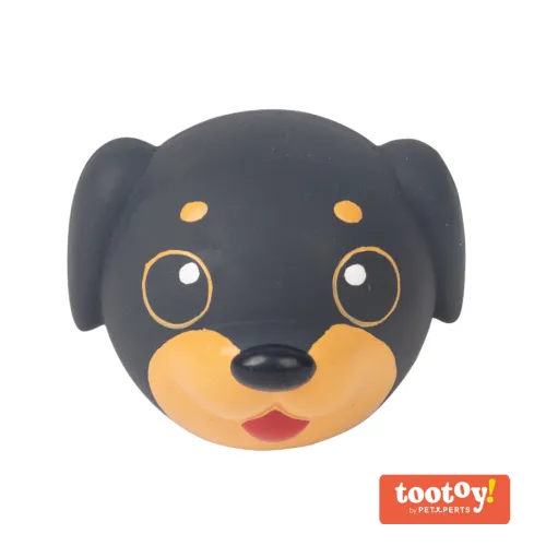 Tootoy! Chew Pinscher mordedor de látex con sonido para perros