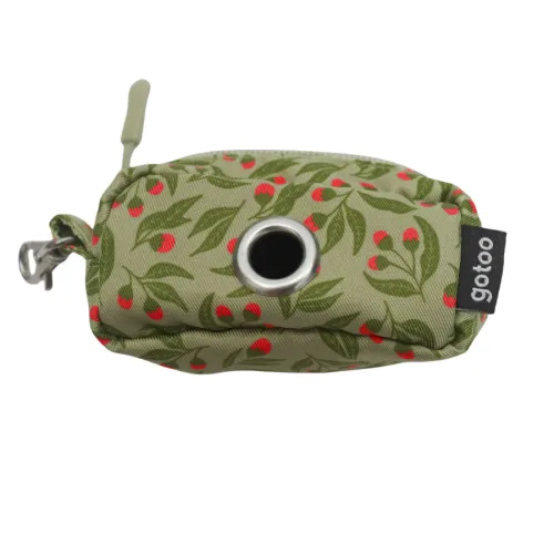 Gotoo Portabolsas estampado floral para perros