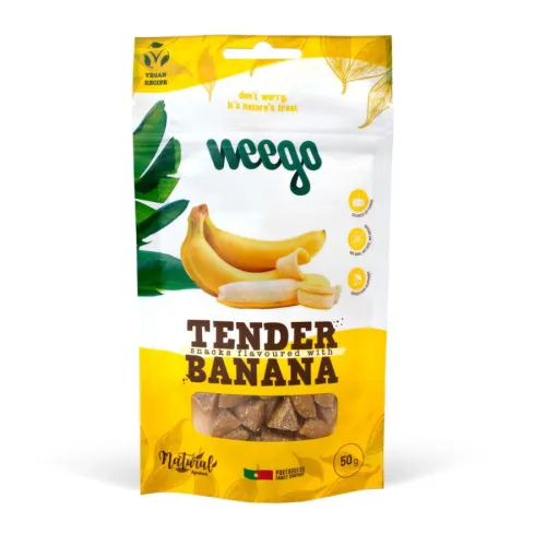 Weego Bocaditos Tender de Banana para perros