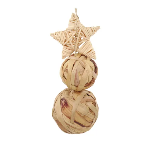 Rosewood Cupid and Comet Water Hyacinth Trío de mordedores para roedores
