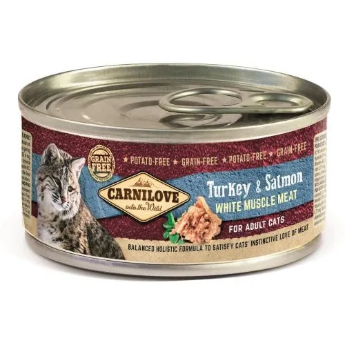 Carnilove Adult Pavo y Salmón lata para gatos